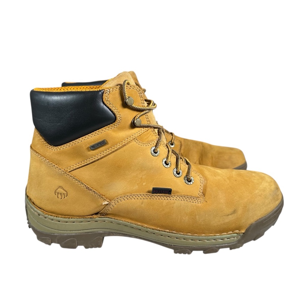 WOLVERINE Dublin Waterproof Insulated 6" Utility Boot in Wheat